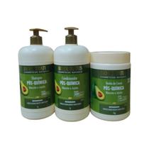 kit 1 Shampoo 1 Condicionador 1 Banho creme 1 Litro - BIOEXTRATUS