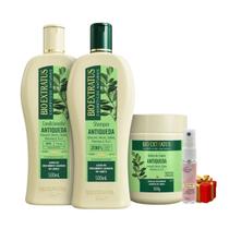 kit 1 Shampoo 1 Condicionador 1 Banho creme Antiqueda Jaborandi 500 ml + Presente Lourre 15ml kit 1 Shampoo 1 Condicionador 1 Banho creme Antiqueda Jaborandi 500 ml + Presente Lourre 15ml