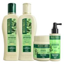Kit 1 Shampoo 1 Condicionador 1 Banho creme Jaborandi 250 ml + 1 Tonico Kit 1 Shampoo 1 Condicionador 1 Banho creme Jaborandi 250 ml + 1 Tonico