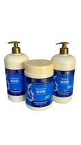 Kit 1 Shampoo 1 Condicionador 1 Banho creme NEUTRO 1L