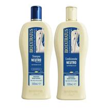 Kit 1 Shampoo 1 Condicionador Brilho Natural Neutro 500 ml Bio Ext Kit 1 Shampoo 1 Condicionador Brilho Natural Neutro 500 ml Bio Ext
