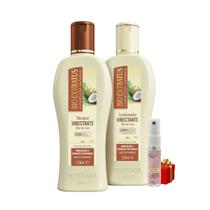 Kit 1 Shampoo 1 Condicionador Brilho Natural Umectante 250 ml Bio Ext + Presente Lourre 15ml Kit 1 Shampoo 1 Condicionador Brilho Natural Umectante 250 ml Bio Ext + Presente Lourre 15ml