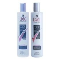 Kit 1 Shampoo + 1 Condicionador Color Care 300ml Laki
