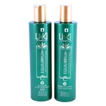 Kit 1 Shampoo + 1 Condicionador Equilibrium 300ml Laki