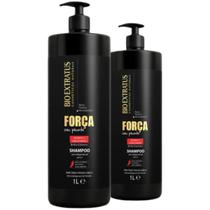 Kit 1 Shampoo 1 Condicionador Força com Pimenta 1L Bio Extratus