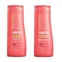 Kit 1 Shampoo 1 Condicionador Hidratante Mais Brilho 250 ML Bio Extratus