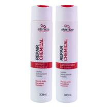 Kit 1 Shampoo 1 Condicionador Repair Chemical 300ml Eternize Kit 1 Shampoo 1 Condicionador Repair Chemical 300ml Eternize