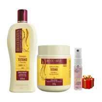 Kit 1 Shampoo 1 creme silicone Força e Maciez Tutano 500 ml Bio Extratus + Presente Lourre 15ml Kit 1 Shampoo 1 creme silicone Força e Maciez Tutano 500 ml Bio Extratus + Presente Lourre 15ml