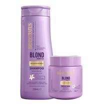 Kit 1 Shampoo 1 Mascara Desamarelador Blond Bioreflex 250 ML