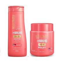 Kit 1 Shampoo 1 Mascara Hidratante Mais Brilho 250 ML Bio Extratus
