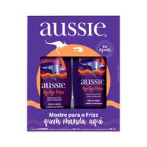 Kit 1 Shampoo Aussie Bye Bye Frizz 360ml + 1 Condicionador Aussie Bye Bye Frizz 180ml