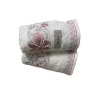 Kit 1 Toalha Banho e 1 Toalha De Rosto Karsten Yuna