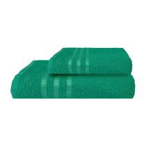 Kit 1 Toalha de Banho + 1 Rosto - Atacado - Diversas Cores - 100% Algodão Macia