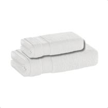 Kit 1 Toalha De Banho e 1 Rosto Linea 100% Algodão