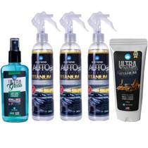 Kit 1 Ultra Finish + 3 Auto Protection Titanium + 1 ULTRA-GLASS ecotrend