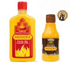 Kit 1 unid. Molho de Pimenta Cremoso Tradicional Mendez 490 ml 1 Molho de Pimenta Defumado 215ml Kit 1 unid. Molho de Pimenta Cremoso Tradicional Mendez 490 ml 1 Molho de Pimenta Defumado 215ml