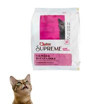 Kit 1 Unidade Da Ração Quatree Supreme Ração Para Gatos Adultos de Salmão 1KG