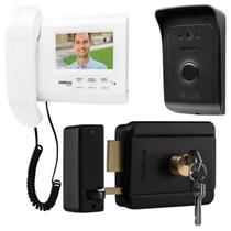 Kit 1 Vídeo Porteiro Ivr 1010 + 1 Fechadura Fx500 Intelbras