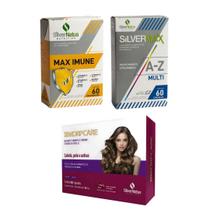 Kit 1 Vitamina KORPCARE 1 Suplemento MaxImune 1 Polivit AZ
