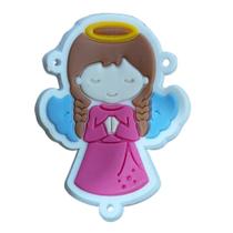 Kit 10/50 Peças aplique Emborrachado Anjos/ Anjinhas Fofas