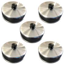 Kit 10 Abafador Tampa Para Hamburguer Artesanal Chapa Churrasqueira