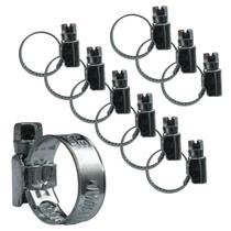 KIT 10 Abraçadeira 13X19mm mangueira automotiva reforçada KIT 10 Abraçadeira 13X19mm mangueira automotiva reforçada