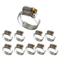 Kit 10 abracadeira 5/8" 13x16mm sem fim reforçada Kit 10 abracadeira 5/8" 13x16mm sem fim reforçada