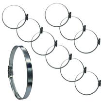 KIT 10 Abraçadeira 79X95mm regulável para mangueira de gás