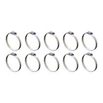 Kit 10 Abraçadeira Aço Carbono Fita 9mm 64x83mm 2.1/2x3.1/4