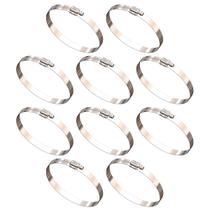 Kit 10 Abraçadeira Aço Inox Flexil Suprens 70x89 3 1/2" Kit 10 Abraçadeira Aço Inox Flexil Suprens 70x89 3 1/2"