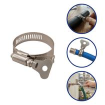 Kit 10 Abraçadeira Borboleta Inox 14-27mm Para Mangueira Jardim Automóveis