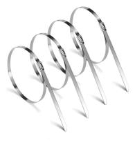 Kit 10 Abraçadeira De Aço Inox Metal 4.6 X 150mm Kit 10 Abraçadeira De Aço Inox Metal 4.6 X 150mm