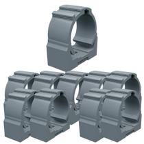 Kit 10 abracadeira pvc cinza 1/2" masster Kit 10 abracadeira pvc cinza 1/2" masster