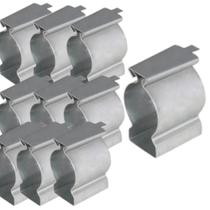 Kit 10 abracadeira tipo d c/ cunha 1/2