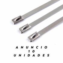 Kit 10 Abraçadeira Zip Tie Lacre Inox Termotape 7,9x362mm Kit 10 Abraçadeira Zip Tie Lacre Inox Termotape 7,9x362mm