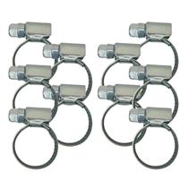 Kit 10 Abraçadeiras Aço Galvanizado 13 X 19 Mm Espessura 9mm Londribor