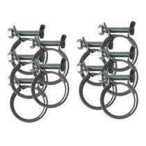 Kit 10 Abraçadeiras Mangote 54 X 62 Mm Esp. 32 Mm Fixação Londribor