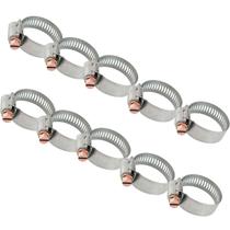 Kit 10 Abraçadeiras Reguláveis 12x16mm Lubefer