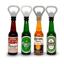 Kit 10 Abridor De Garrafa Magnético Formato Cerveja De Chopp Com Ímã Aço Inoxidável Bar Kit 10 Abridor De Garrafa Magnético Formato Cerveja De Chopp Com Ímã Aço Inoxidável Bar