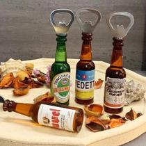Kit 10 Abridor De Latas e Garrafas Imã Geladeira Formato Cerveja