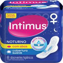 Kit 10 Abs. Intimus Gel Noturno Malha Suave c/ Abas C/ 8