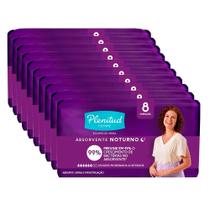 Kit 10 Absorventes Plenitud Femme Noturno - 80 Unidades