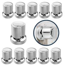 Kit 10 Acabamentos De Registro Abs C-40 Cromado Padrão Deca