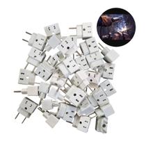 Kit 10 Adaptador Bob Esponja Baquelite + Resistente 10a/20a Plug Fino/Grosso