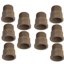 Kit 10 Adaptador Curto 25mm Soldável 3/4 Tigre Pvc