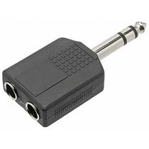 Kit 10 Adaptador Duplicador P10 Para 2 P10 Femea Stereo