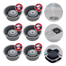 Kit 10 Adaptador Tira Mau Cheiro Ralos e Porta Grelhas 10cm Astra Kit 10 Adaptador Tira Mau Cheiro Ralos e Porta Grelhas 10cm Astra