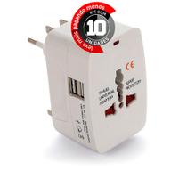 Kit 10 Adaptador Universal de Tomadas com USB