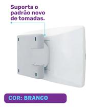 Kit 10 Adaptadores Dobráveis Tê Dobrável móvel articulável Pino tomada Kit 10 Adaptadores Dobráveis Tê Dobrável móvel articulável Pino tomada