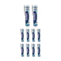 Kit 10 Adesivo Acrilico Trinca Rachadura 425g Brco Tekbond